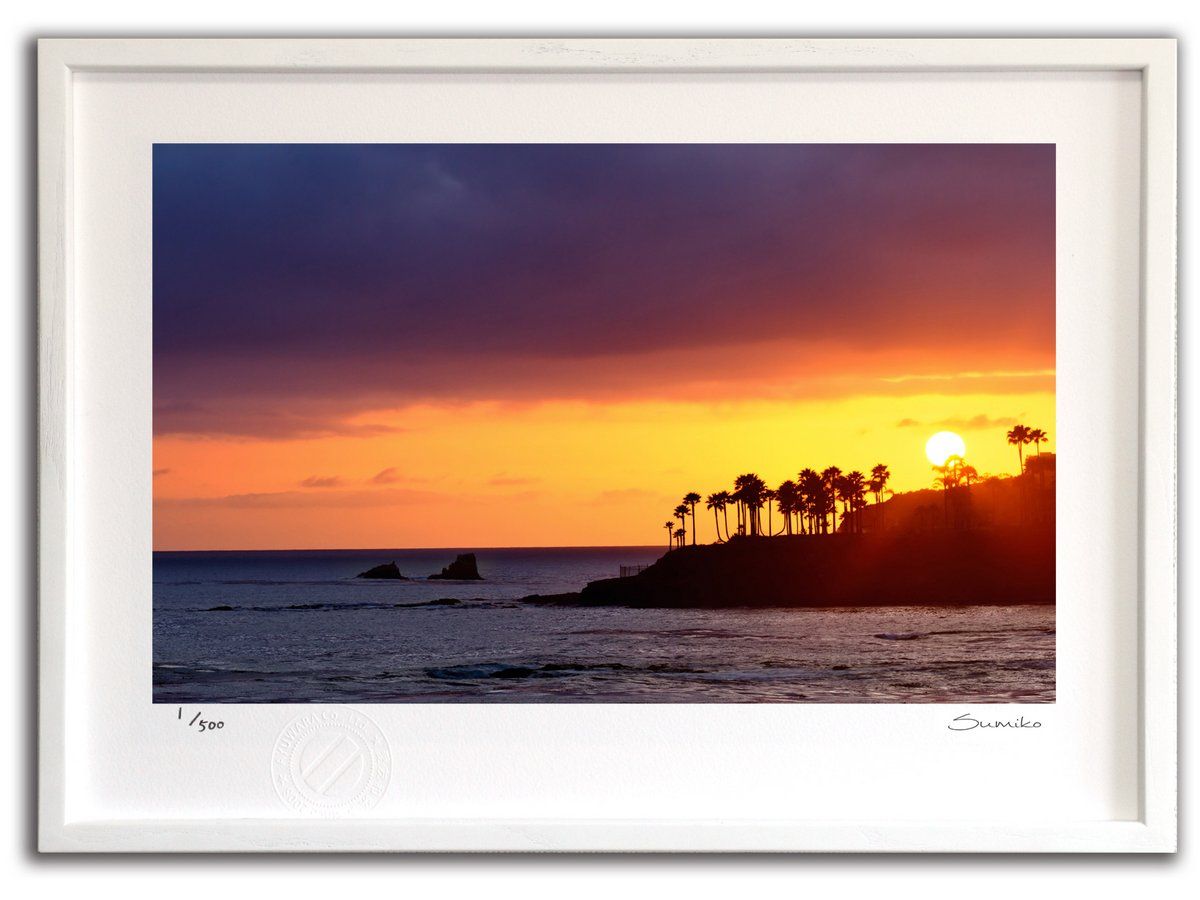 M▽森崎修太 ヨット遊ぶ海 1982年 (37888) 海 絵画 インテリア