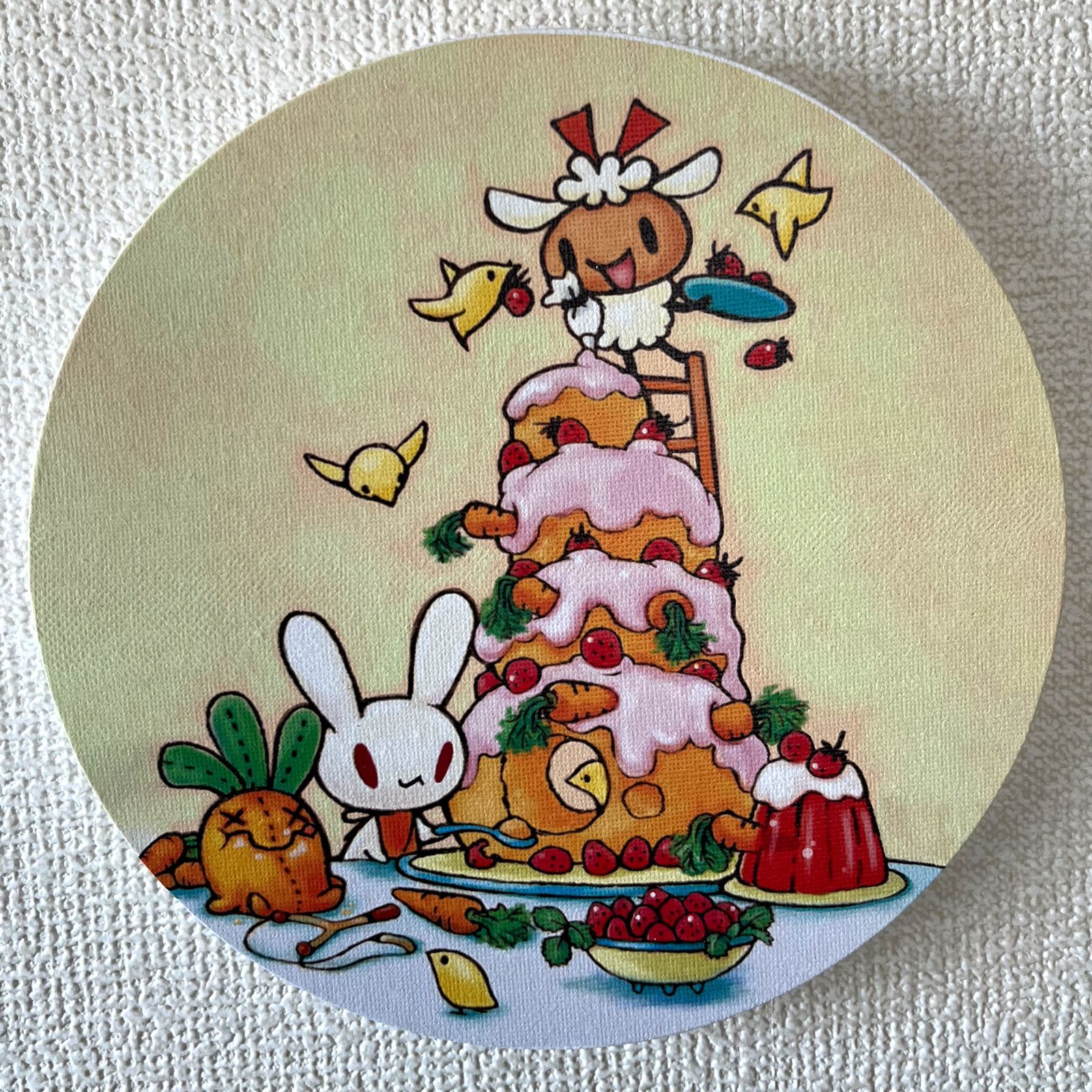 キャンバスアート にんじんケーキ ひごみお