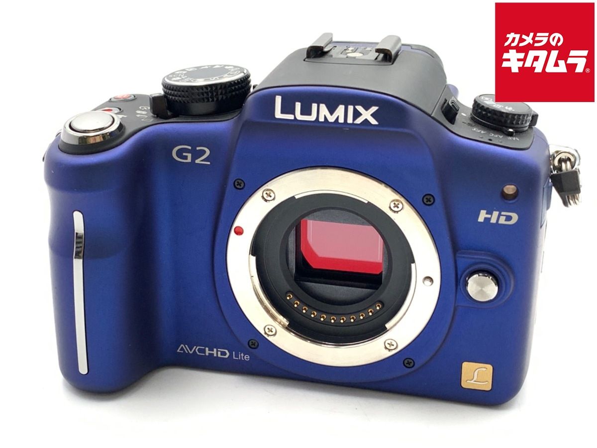 ★ Panasonic LUMIX DMC-G2 ボディ ブルー パナソニック 中古】 【並品】 パナソニック DMC-G2 ボディ コンフォート