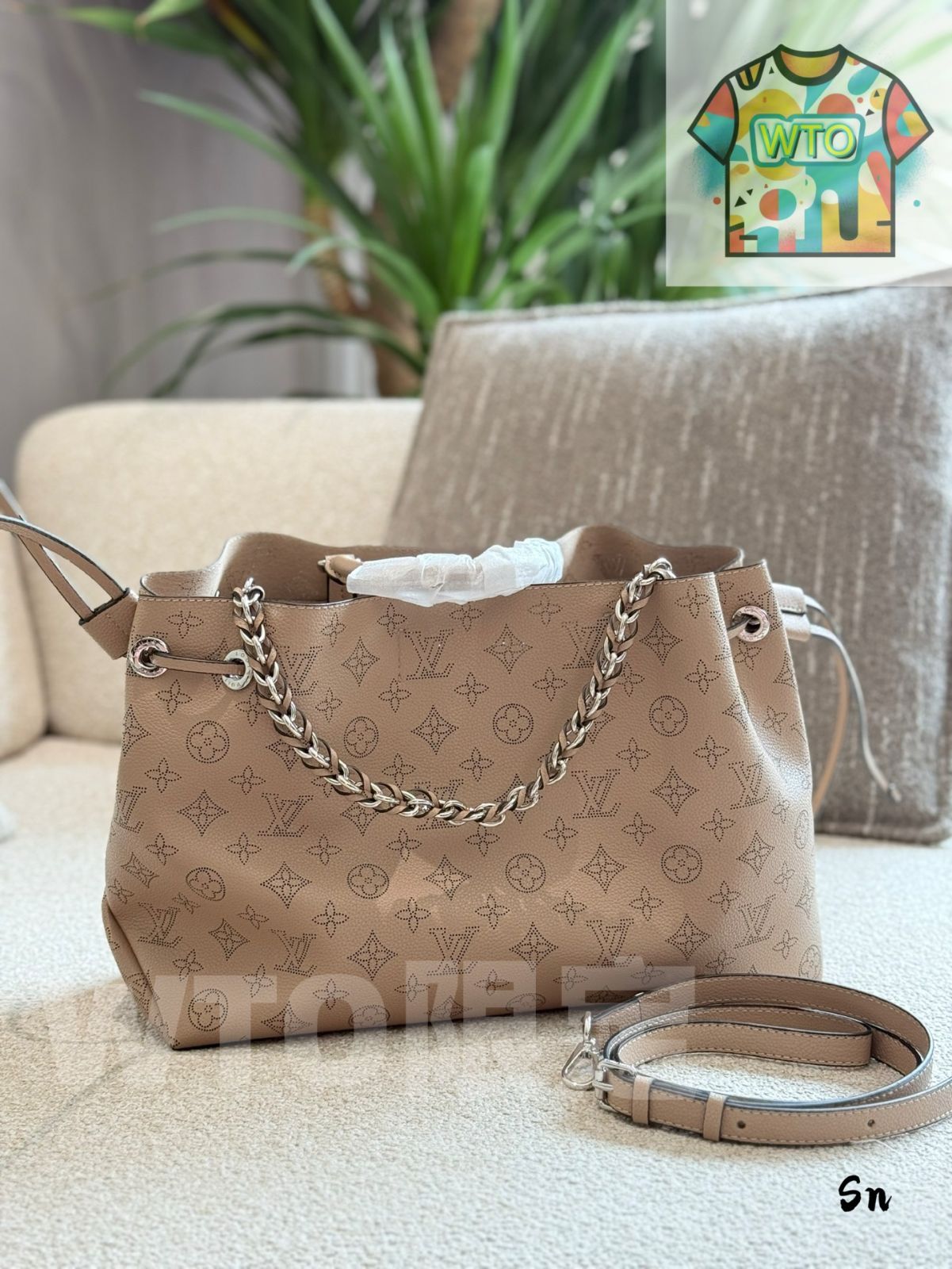 今日WTO】Louis Vuitton Bella Mahina Drawstring Bag・ルイ