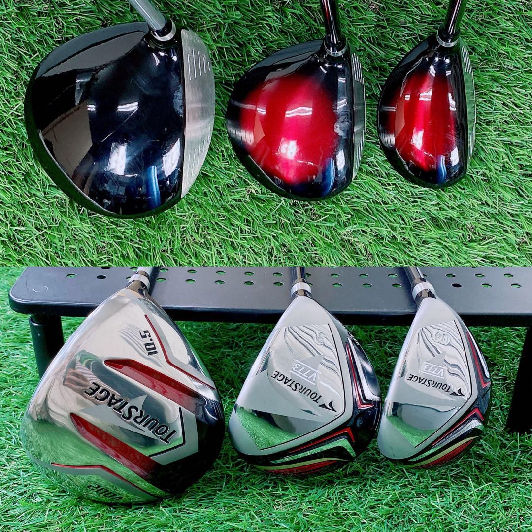 ゴルフクラブ メンズセット 初心者 ツアーステージ V002 入門