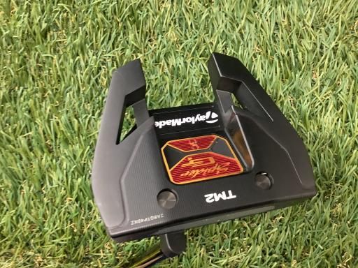 テーラーメイド Spider GT BLACK TM2 34インチ パター PT スチール フレックスその他 メンズ 男性用 右利き 右用 Bランク ゴルフクラブ