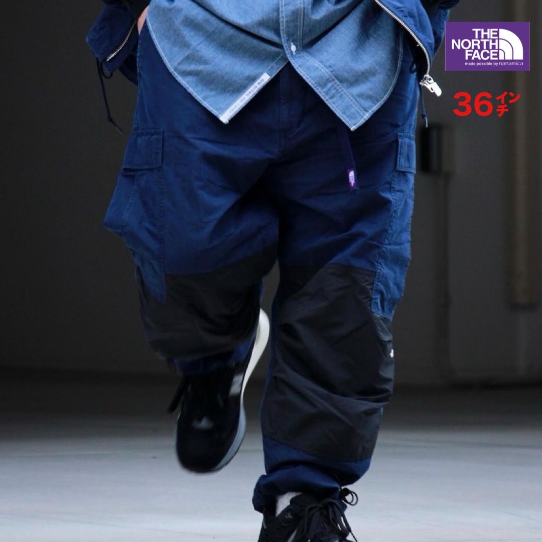 THE NORTH FACE / PURPLE LABEL ナナミカ別注 Indigo Mountain Wind Pants