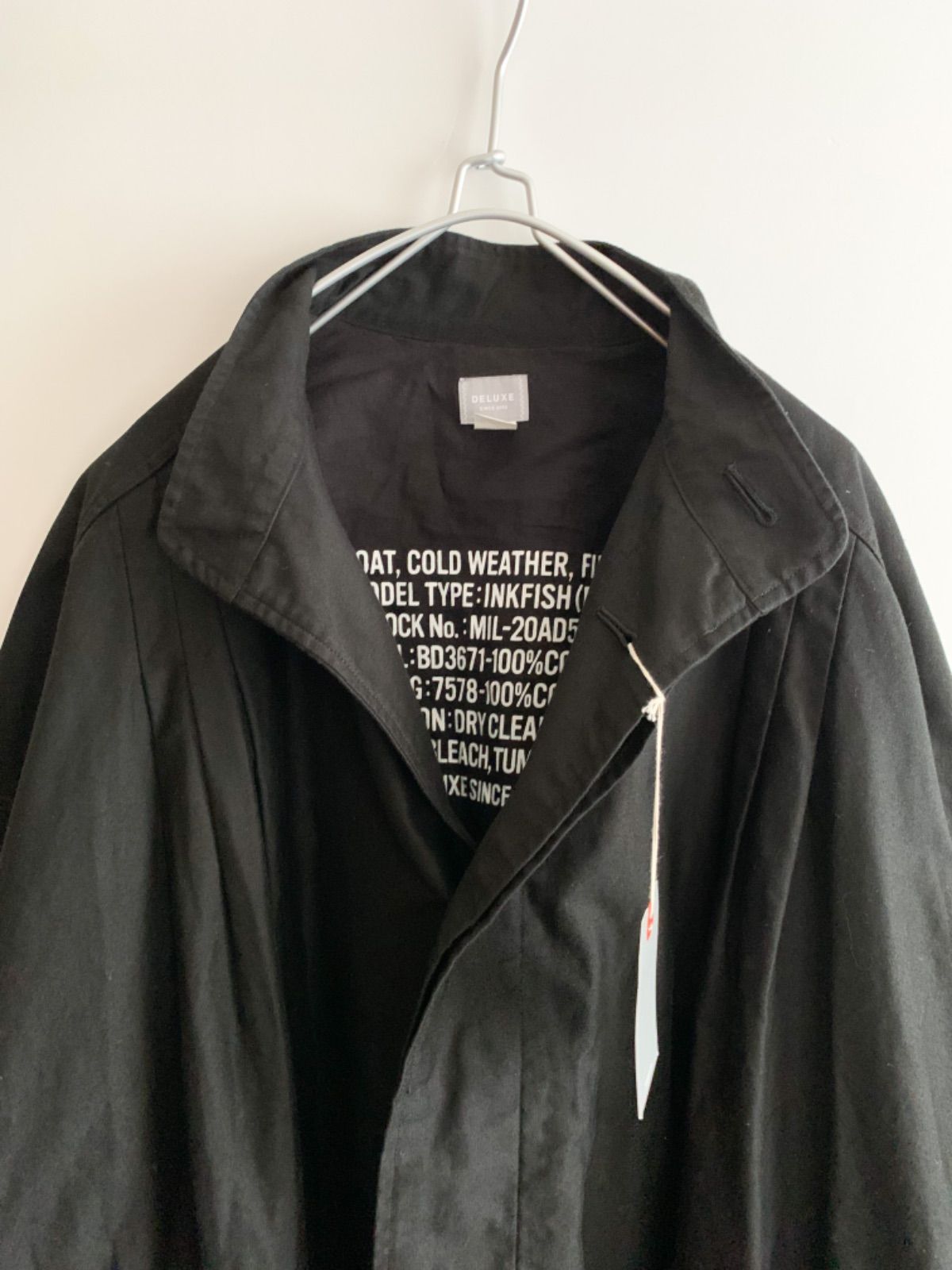DELUX D-51 INKFISH OVER SIZE COAT - メルカリ