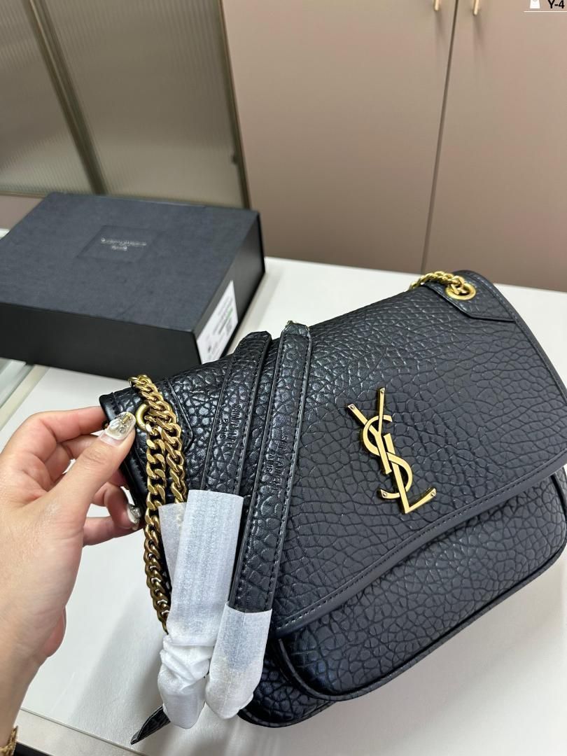 Saint Laurent 809129Y76WQ2684 関税送料込 SAINT LAURENT トートバッグ 676657-csu0n-1000b (Saint Laurent