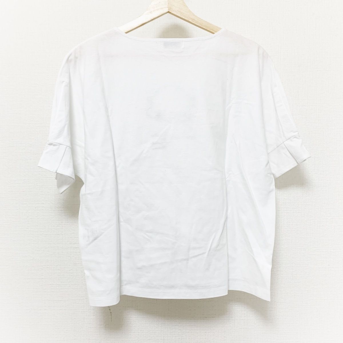 PICONE(ピッコーネ) 半袖Tシャツ サイズ38 S レディース美品 - 白 