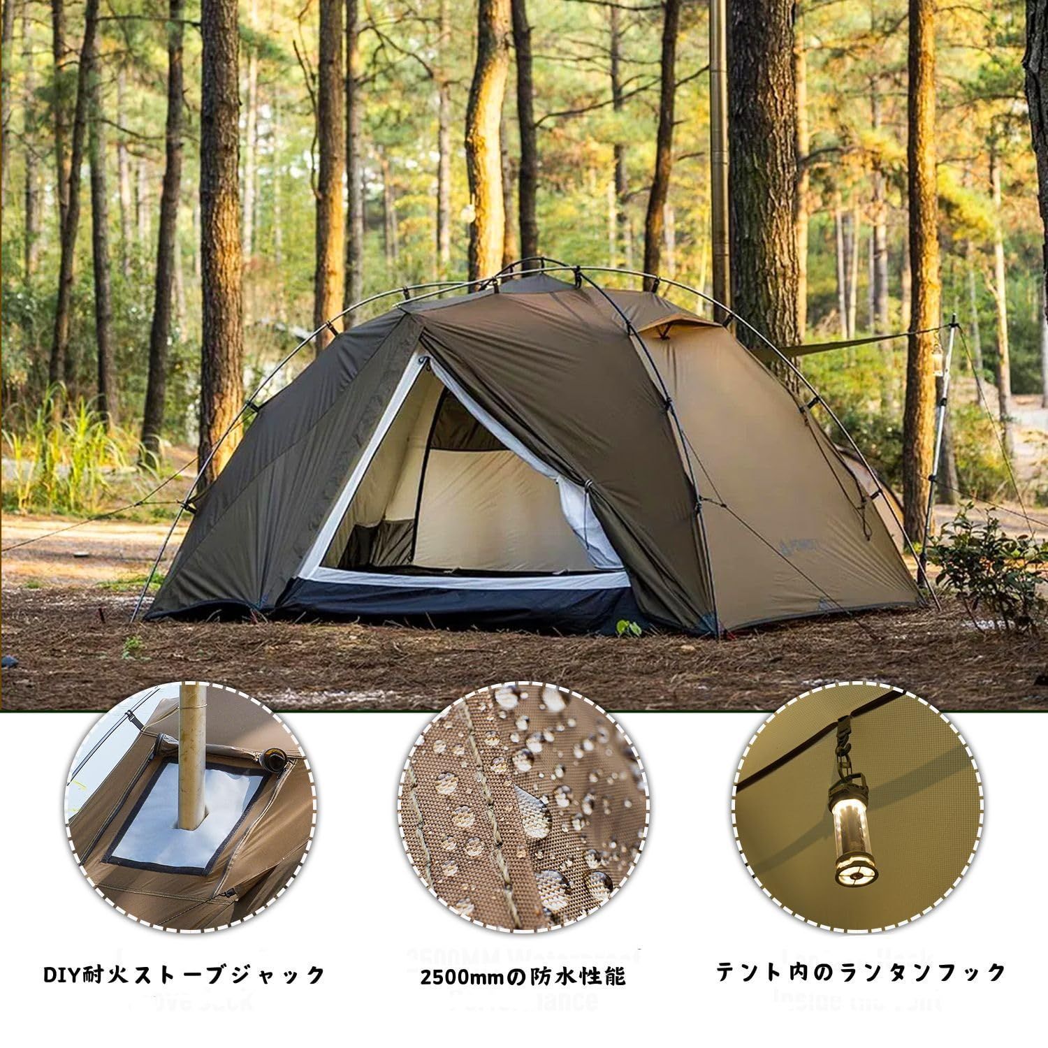 残り2点 新商品 防風 防水 コンパクト収納 1人用 アウトドア ソロキャンプ 20Dシルナイロン 登山 軽量テント ツーリング ドーム型 Solo バイク用 Dune デューンソロ POMOLY 正直うれしいお手頃価格。