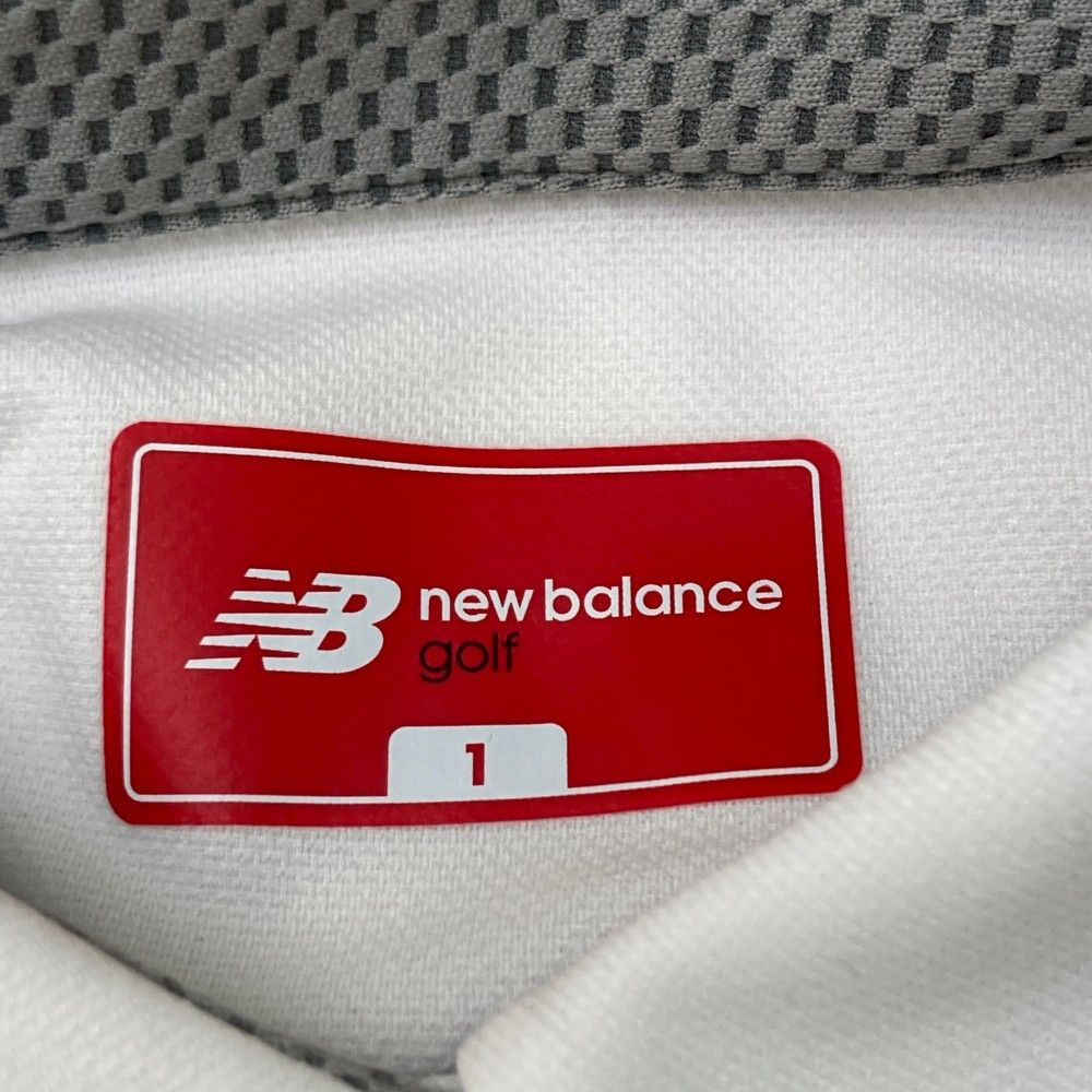 サイズ：1 NEW BALANCE GOLF ニューバランス 2025年モデル 半袖ポロシャツ  ホワイト系 [240101416835] ゴルフウェア レディース ストスト サイズ：1 NEW BALANCE GOLF ニューバランス 2025年モデル 半袖