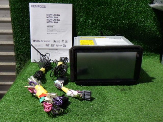 N223-4　ケンウッド　MDV-L404　メモリ　1セグナビ　2016年　取説セット