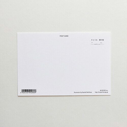 まとめ スコープ カード ポストカード そらうみ 朝の海 04260 ×60セット