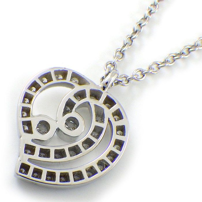 ティファニー Tiffany & Co. ネックレス エンチャント ハート パヴェ  