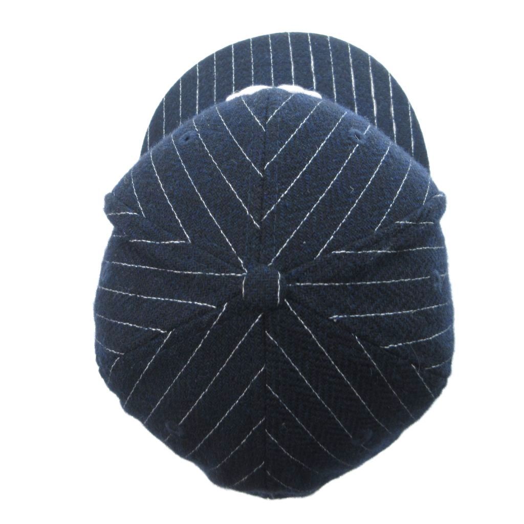 活動帽ネイビー ストライプ付きキャップ 活動帽ネイビー ストライプ付きキャップ STRIPE-CAP | oukanuts