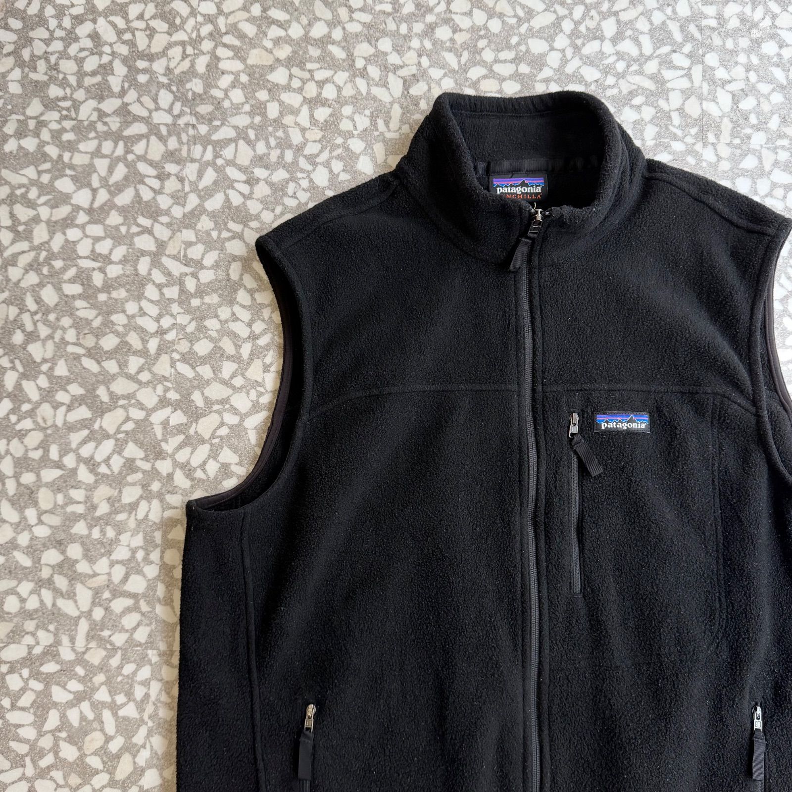 パタゴニア シンチラ フリース ベスト ブルー系 patagonia