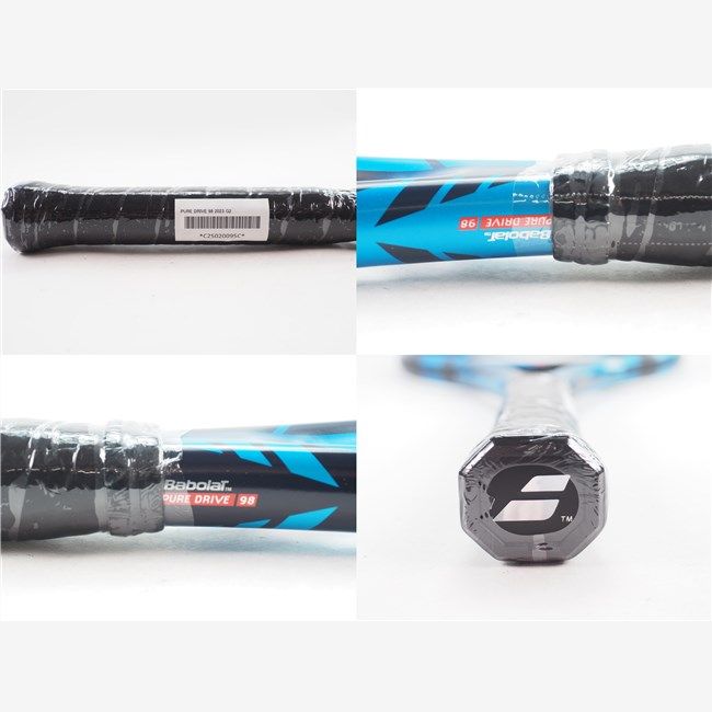 PURE DRIVE 98 ピュアドライブ98 2023年 G2 美品 Babolatピュアドライブ98（2023年）G2極美品＊ Babolat - ピュア