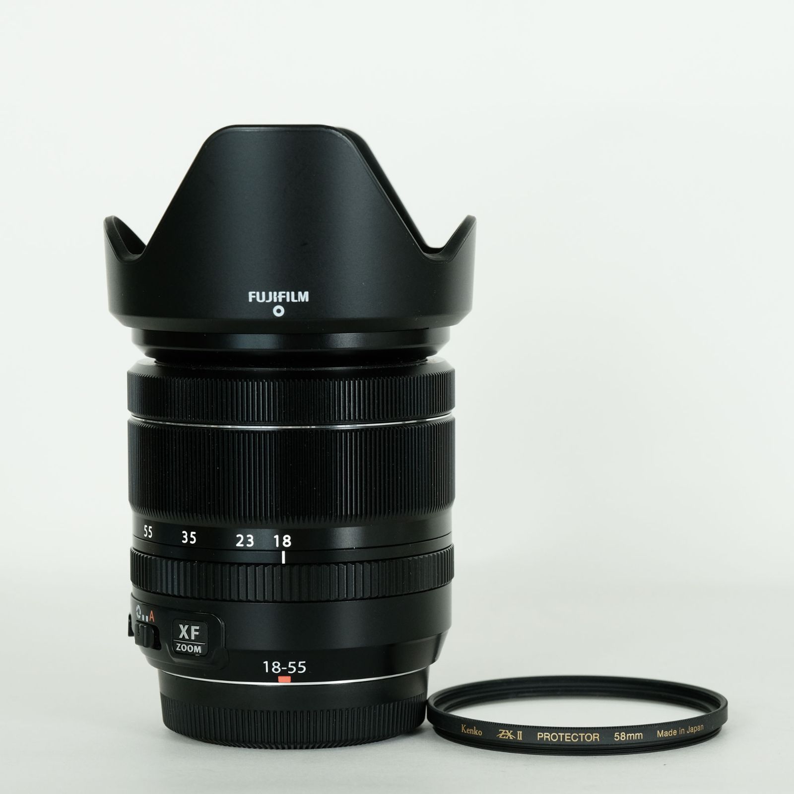 美品｜高級フィルター付] FUJIFILM XF18-55mmF2.8-4 R LM OIS
