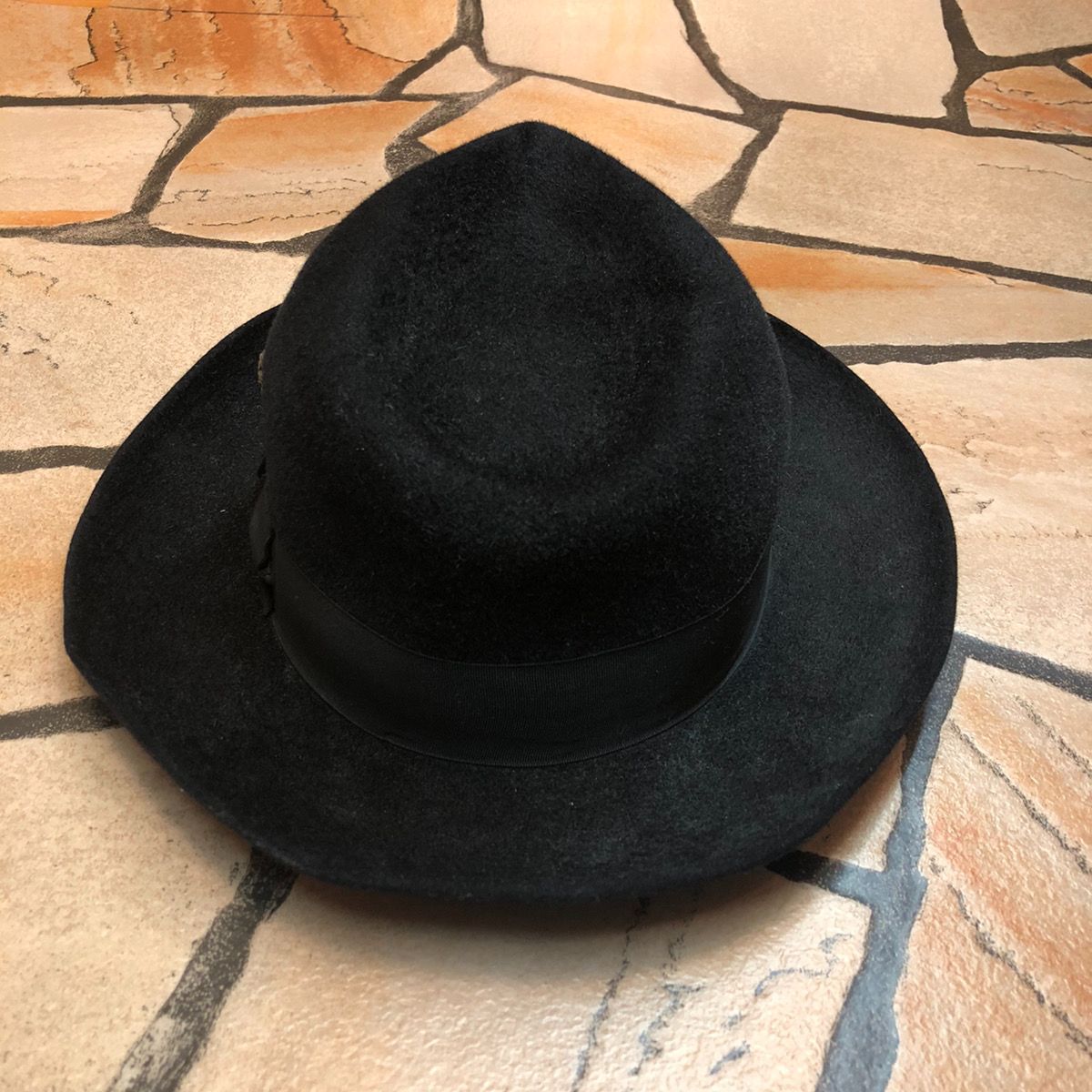 ワコマリア 東京HATROCKERS 中折れハット ブラック WACKO MARIA(ワコマリア) 東京HAT ROCKERS中折れハット ブラック