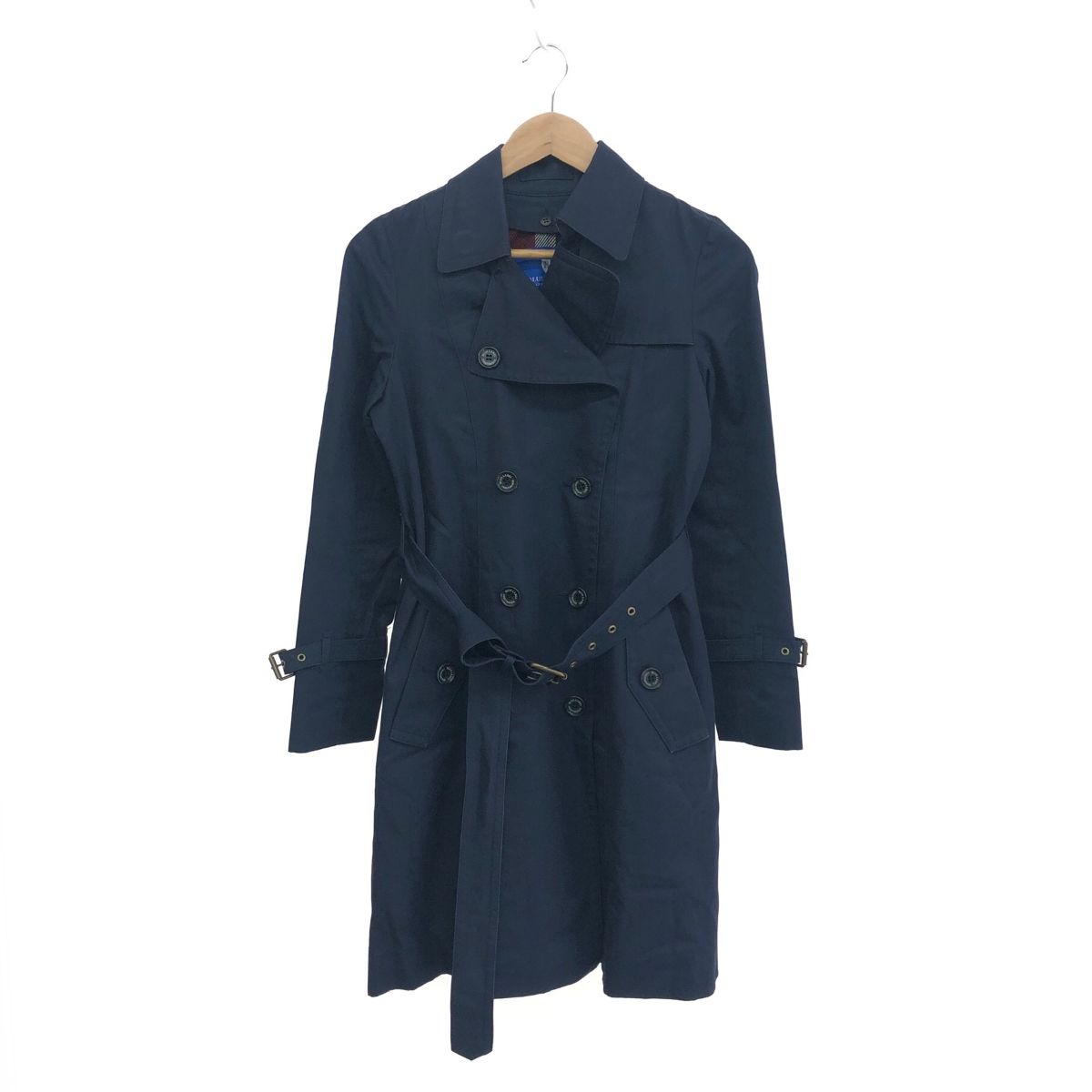 BLUE LABEL CRESTBRIDGE ブルーレーベルクレストブリッジ ライナー付トレンチコート サイズ 38 Aライン| ネイビー レディース | 240001162267