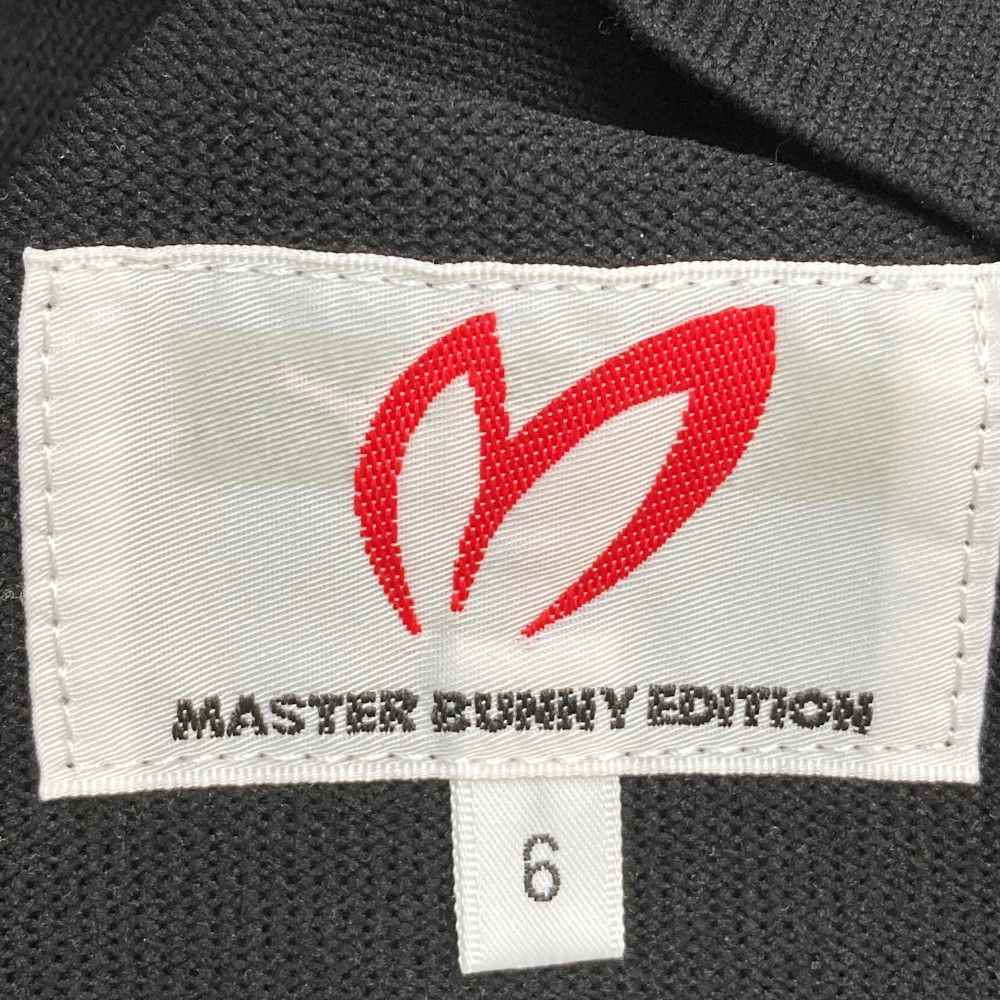 サイズ：4 MASTER BUNNY EDITION マスターバニーエディション  ニット ジップパーカー  ホワイト系 [240101413576] ゴルフウェア メンズ ストスト サイズ：0 MASTER BUNNY EDITION マスターバニーエディション