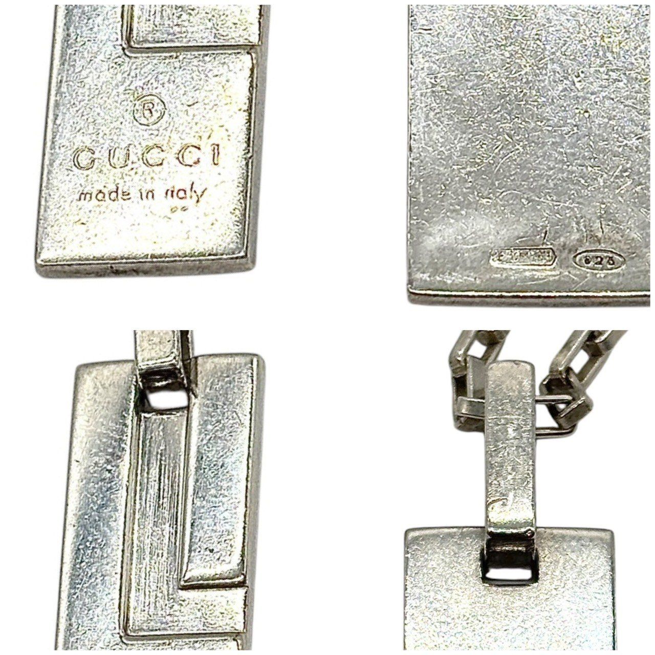 GUCCI - グッチ クロスネックレス シルバー 925 GUCCI silverの
