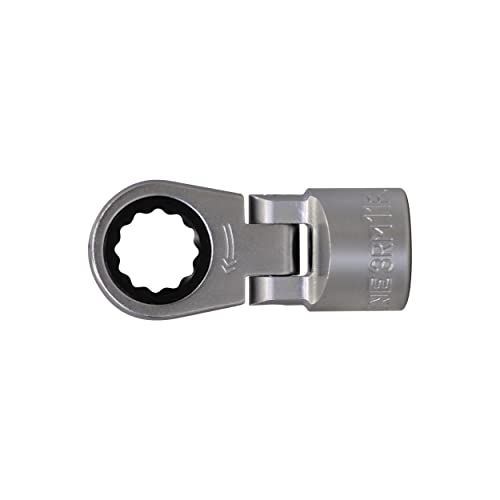 HP3RM-11F:二面幅:11mm トネ(TONE) フレックスラチェットめがねソケット HP3RM-11F 差込角9.5mm(3/8＂) 二面幅11mm