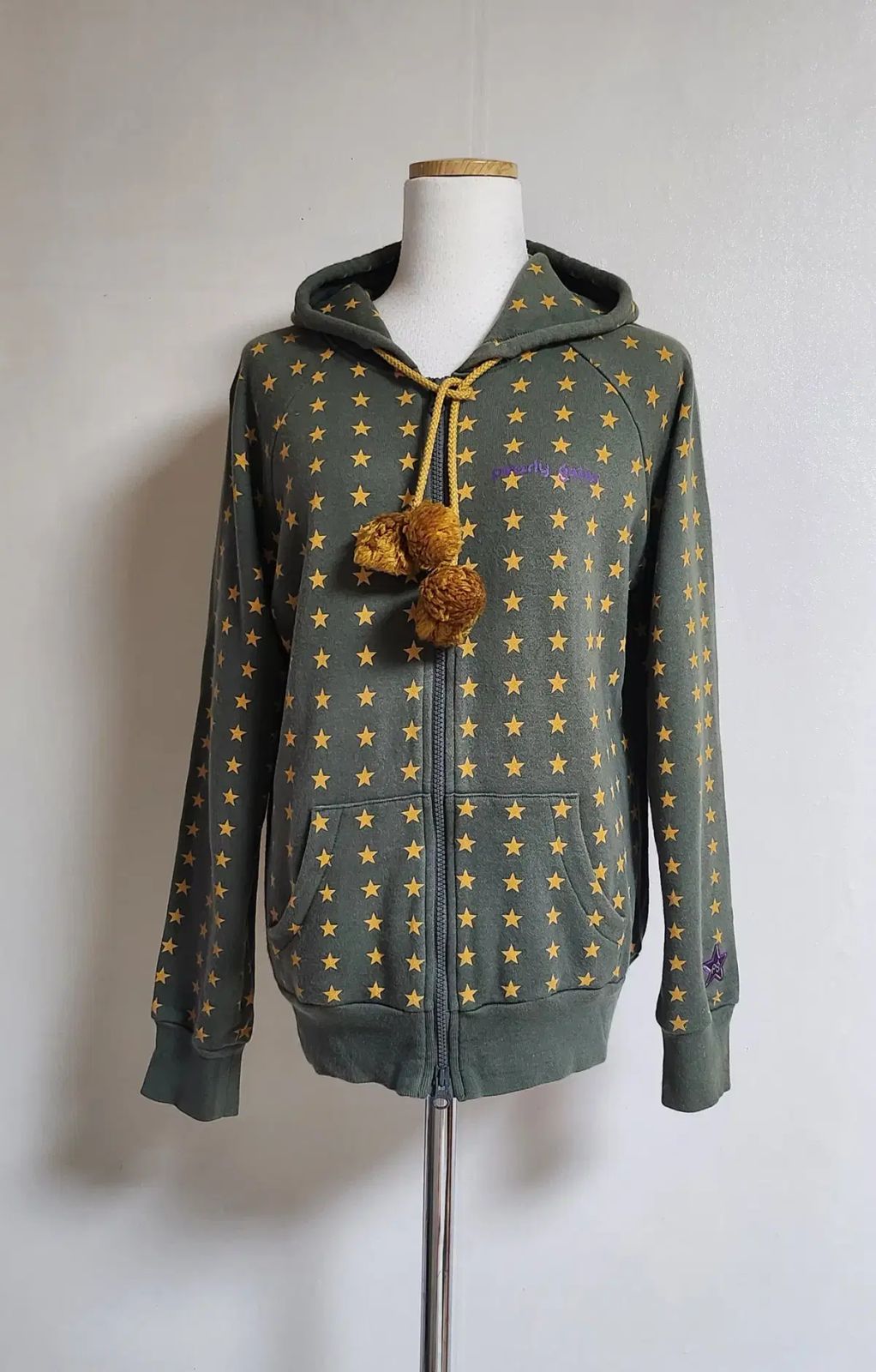 PEARLYGATES ジップアップパーカー フード付き PEARLY GATES(パーリー