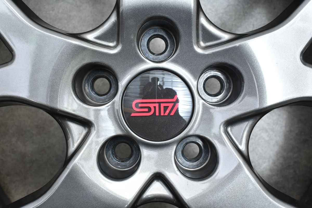 希少 STIホイール】スバル XV 純正 18in 7.0J +55 PCD100 4本セット