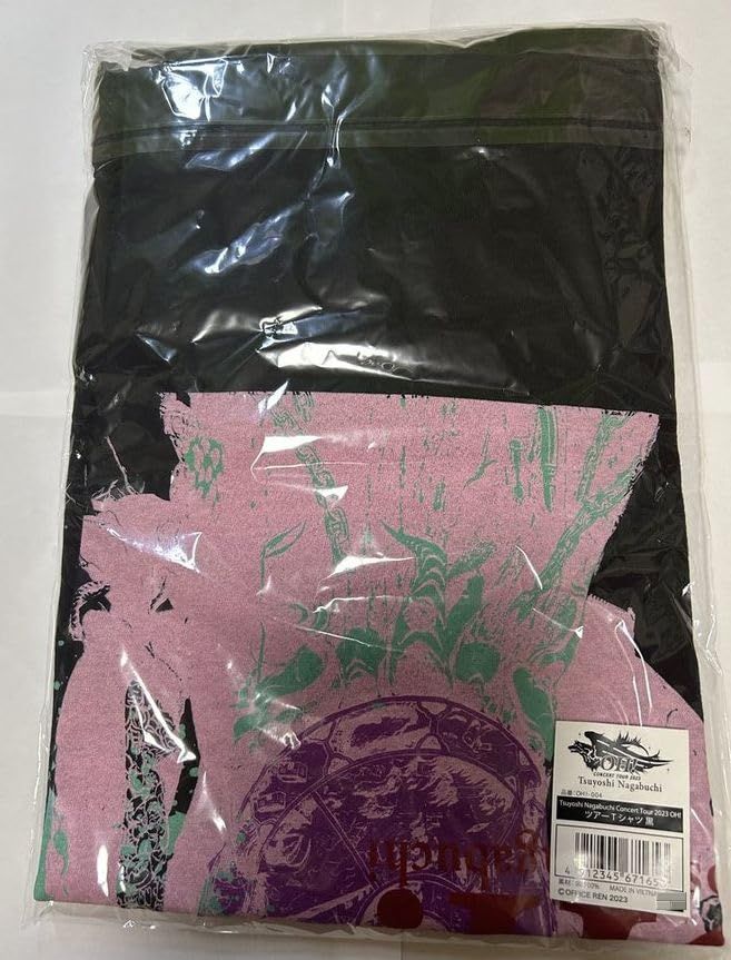 長渕剛 Tsuyoshi Nagabuchi Concert Tour 2023 OH! ツアー Tシャツ 黒
