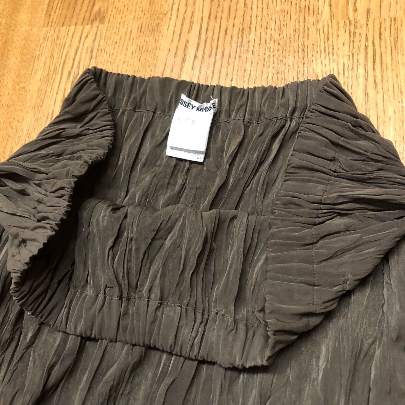 ISSEY MIYAKE 日本製 サイズM ロングスカート ギャザースカート