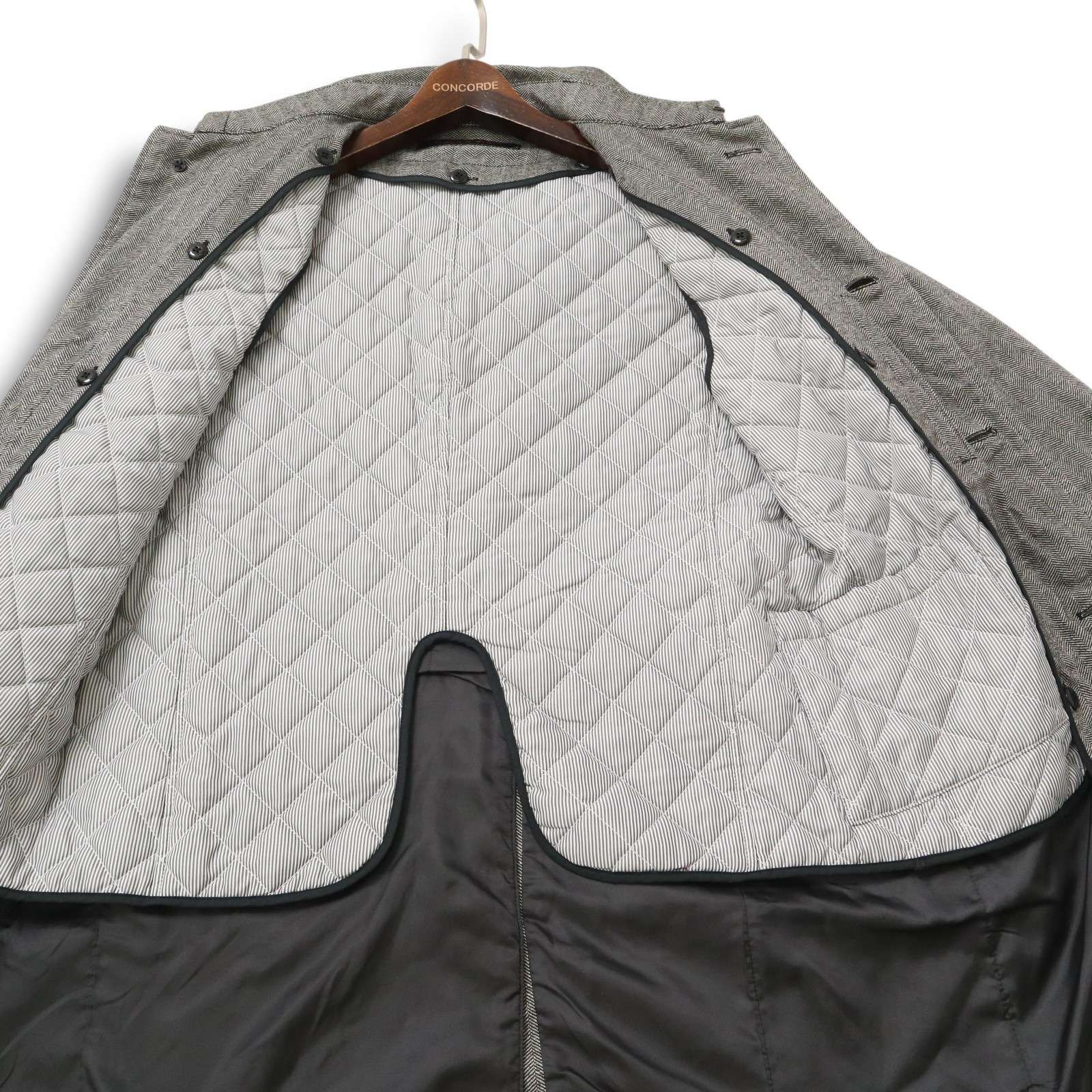 RedmesS MEN'S BIGI メンズビギ 秋冬 ウール混★ ケーブル編み メランジ クルーネック ニット セーター Sz.3　メンズ　A3T12182_A#K ラッドメス メンズビギ RADMESS MEN\u0027S BIGI コート ダブル ショート M