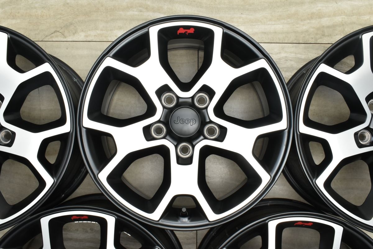 ルビコン 純正 美品】ジープ JL ラングラー 17in 7.5J +44.45 PCD127 5