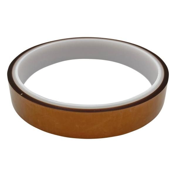 【新品・2営業日で発送】アズワン カプトン?テープ　15mm×20m　厚み0.035mm 650S#12 1巻