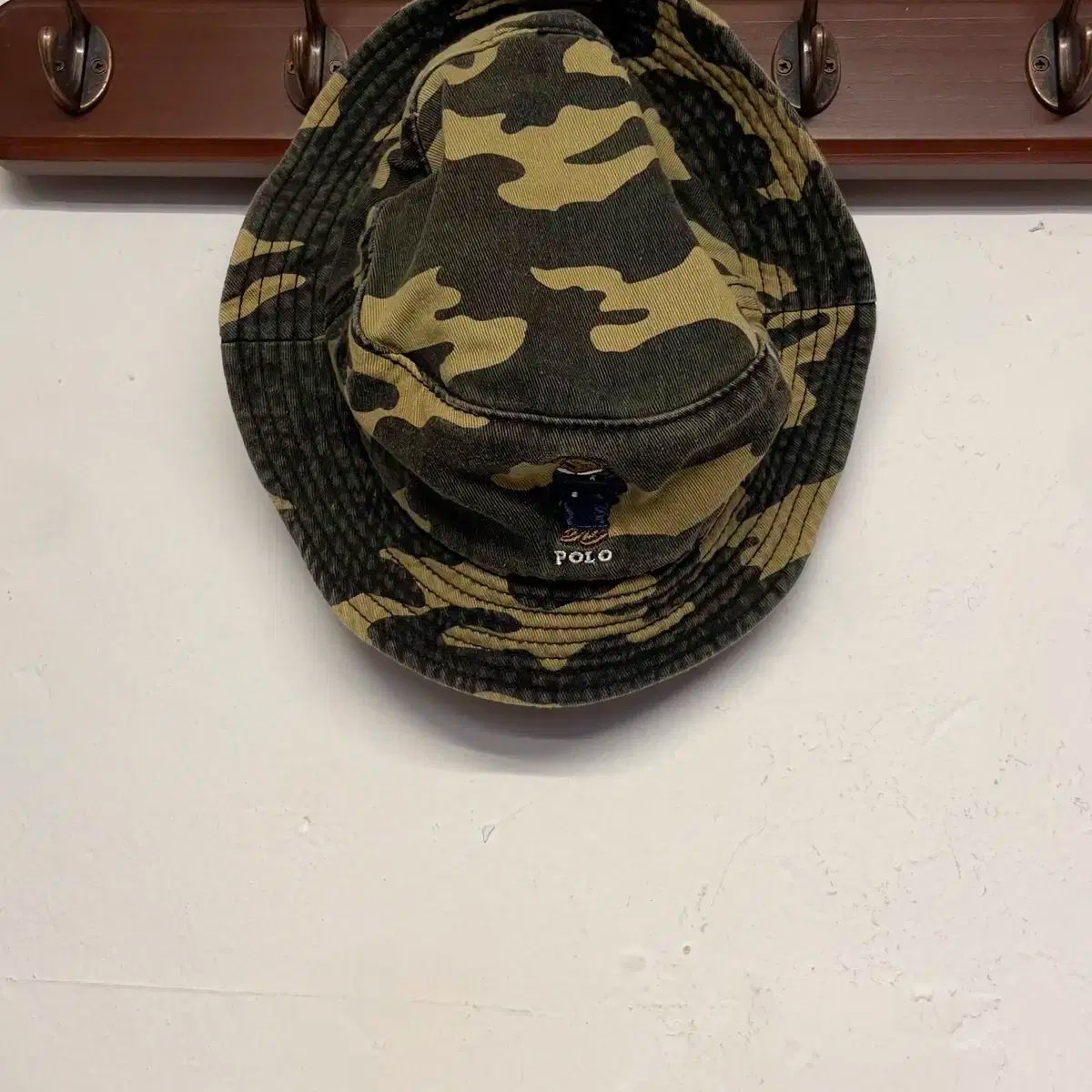 POLO Ralph Lauren ポロ Ralph Lauren ラルフローレン ベア ヴィンテージ カモフラージュ パターン バケットハット