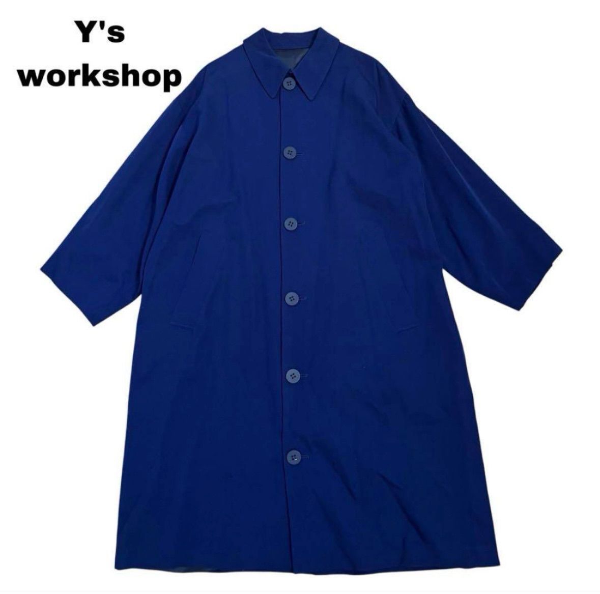 【Y's workshop】80〜90's ステンカラーコート Y's workshop】80〜90's ステンカラーコート - メルカリ