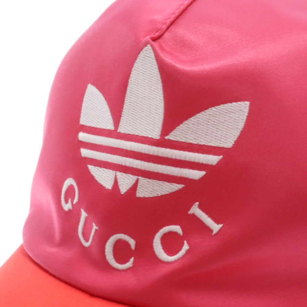 グッチ アディダス 22SS ベースボールキャップ ロゴ 未使用 グッチ