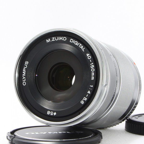 ❤️OLYMPUS 望遠ズームレンズ❤️ M.ZUIKO 40-150✨シルバー 【公式通販】