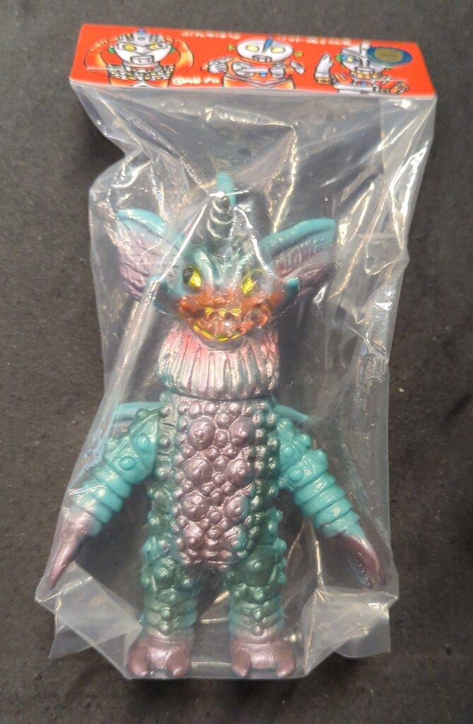 ぶたのはな ソフト焼き玩具 ユニタング ブルーグレー成型