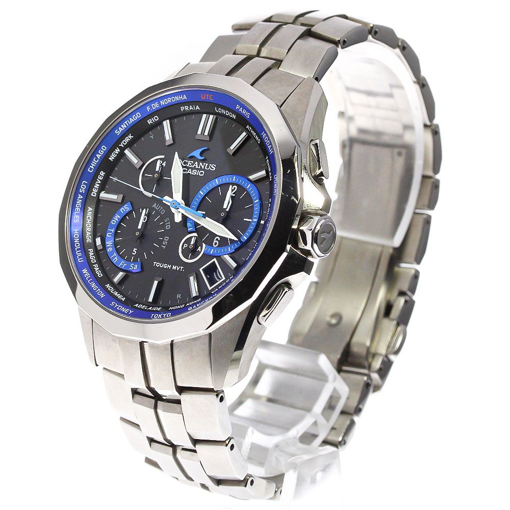 カシオ CASIO OCW-S2400-1AJF オシアナス マンタ ソーラー電波 メンズ _758088