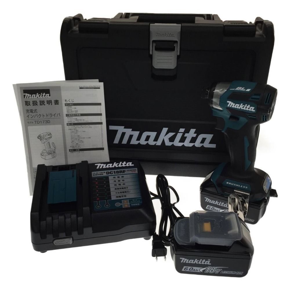 △△MAKITA マキタ 電動工具 インパクトドライバ 198125 v18 TD173DRGX