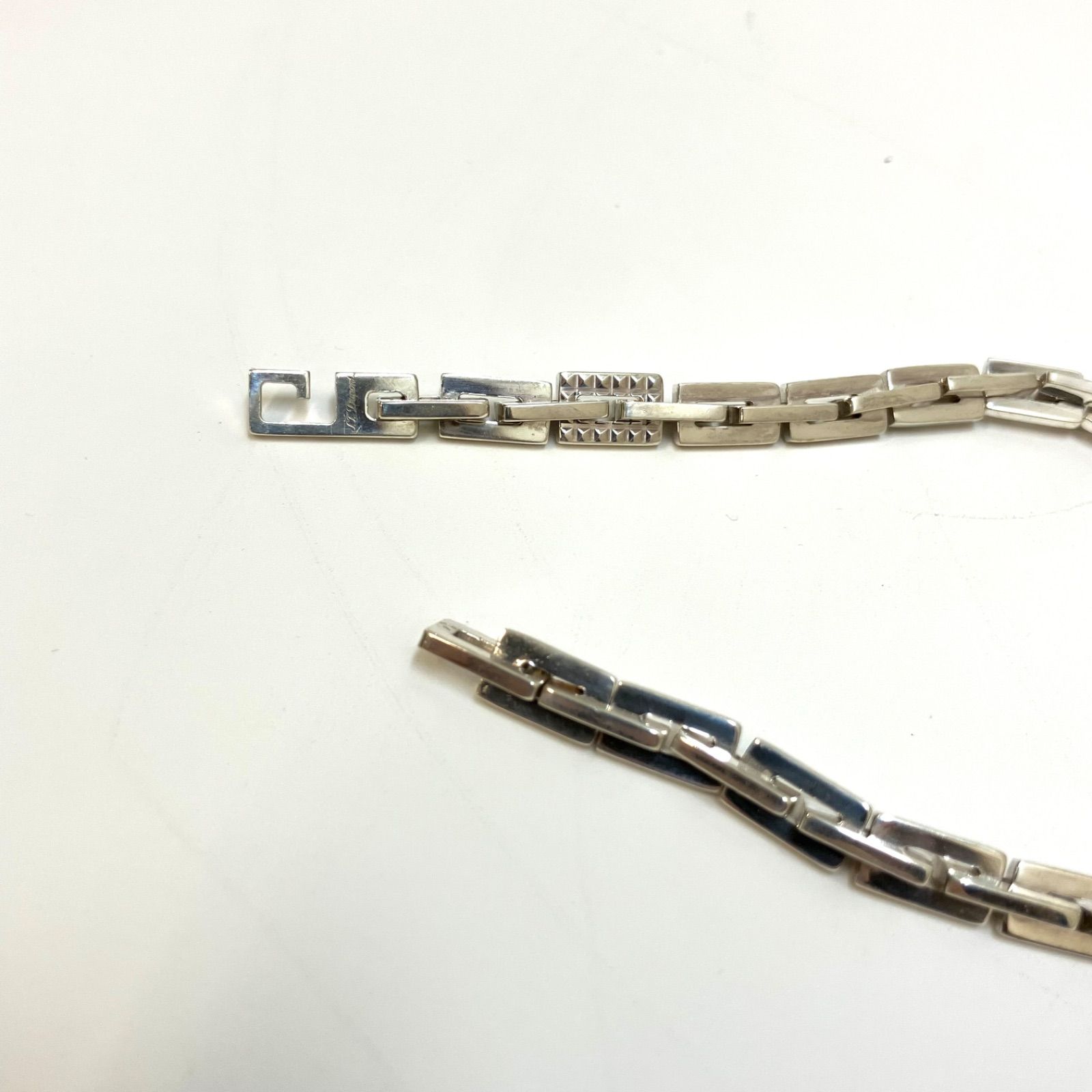 S.T. Dupont デュポン シルバー バングル ブレスレット シルバー925 
