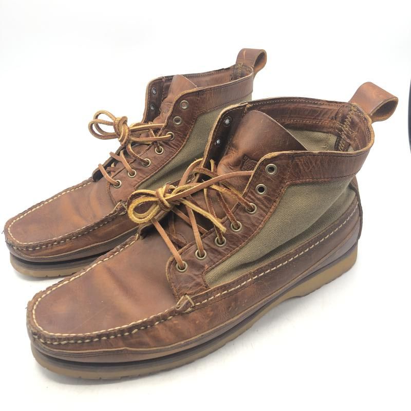 RED WING Wabasha BOOTS 12E ブラウン×カーキ レッドウィング 17