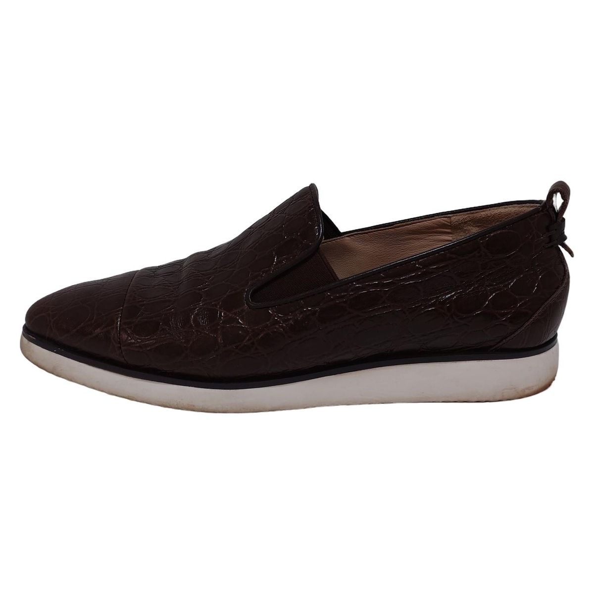 COLE HAAN コールハーン スリッポン 5 1|2 レディース - ダークブラウン レザー