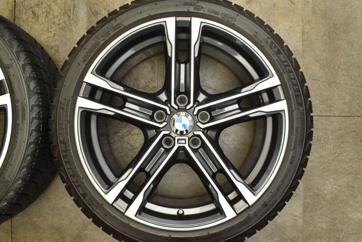 ダブルスポーク819M BMW F40 1シリーズ F44 2シリーズ 純正 18in 8J 57 PCD112 ミシュラン X-ICE SNOW 225 40R18 品番 8092352 可 FFCRYSTALESIA_COM