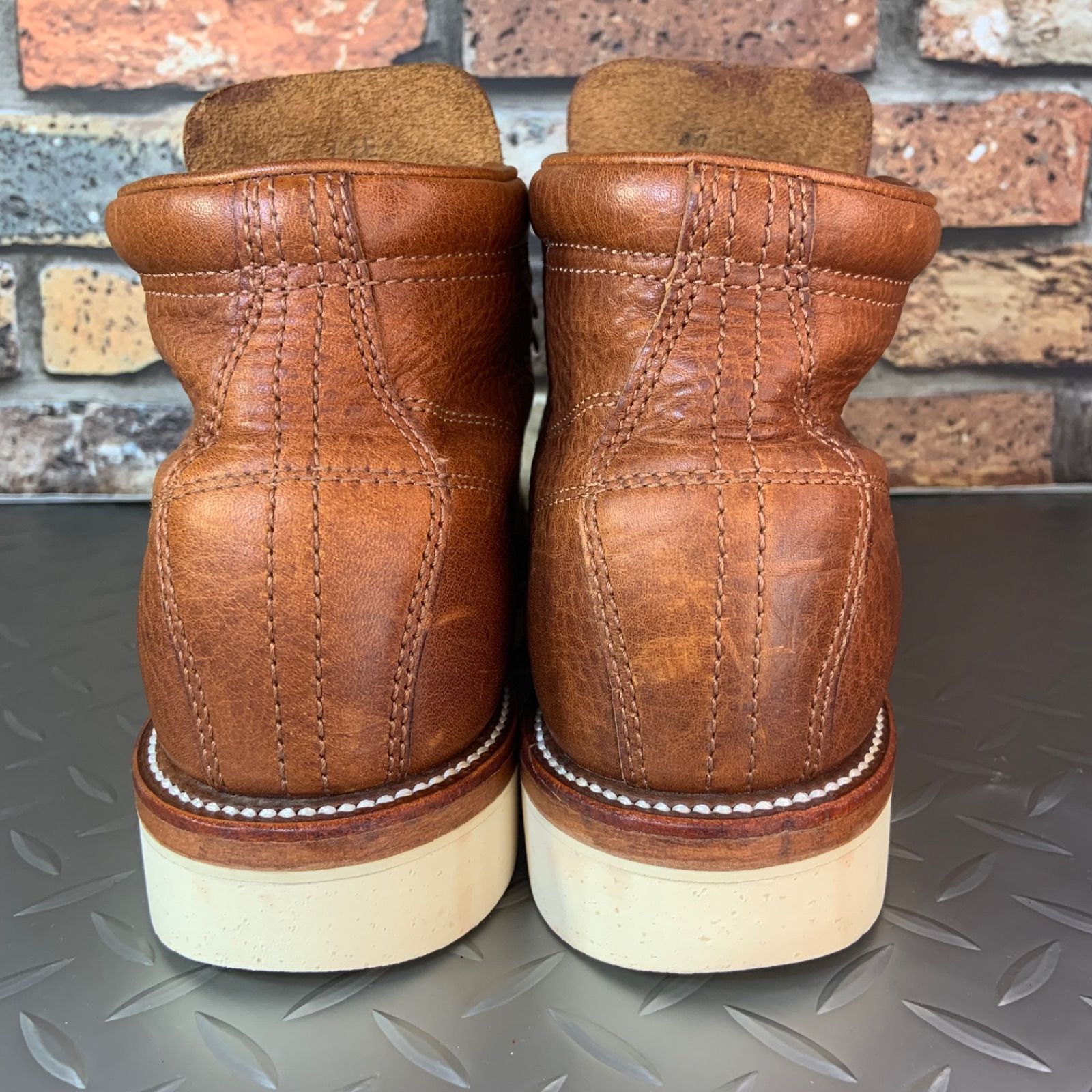 チペワモンキーブーツ　USA製 CHIPPEWA チペワ モンキーブーツ レーストゥトゥ 5 BRIDGEMEN