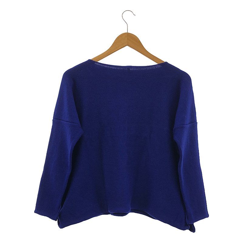 daniela gregis ダニエラグレジス ボートネックニット ウール 美品】 DANIELA GREGIS / ダニエラグレジス | ウール ハイゲージ