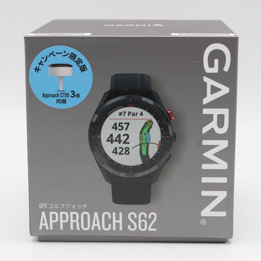GARMIN APPROCH S62とCT10のセット CT10×3個セット スポーツ ガーミン