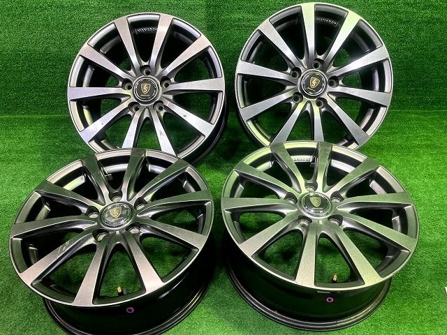 社外 ユーロスピード 16ｲﾝﾁ 6.5J 5穴 4本 114.3 53