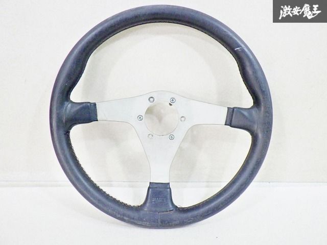 希少 NARDI ナルディ クラシック レザー シルバー ステアリング