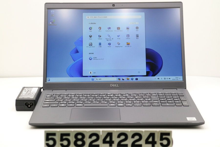 DELL Latitude 3510 Core i5 10310U 1.7GHz/8GB/256GB(SSD)/15.6W/FWXGA(1366x768)/Win11 【558242245】
