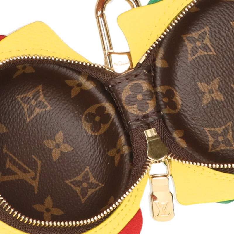 ハンバーガーモチーフレザーチャーム