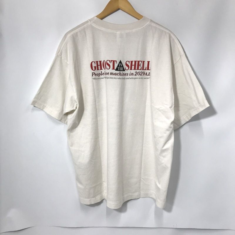 saintmichael セントマイケルSM-YS1-0000-C32攻殻機動隊 セントマイケル SM-YS1-0000-C32 GS_SS TEE / GITS / WHITE 攻殻機動隊